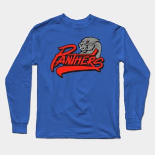 Panthers Sports Logo Long Sleeve T-Shirt